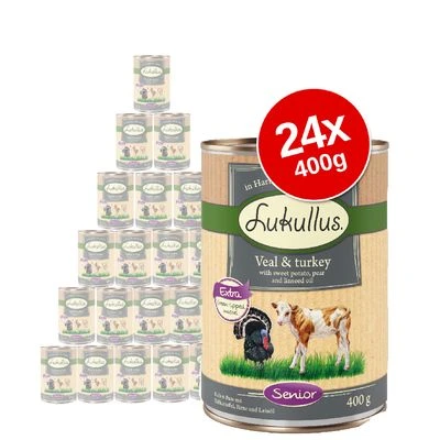 Lukullus Senior Saver Pack 24 X 400g 1 Lukullus Senior Saver Pack 24 X 400g