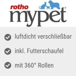 Rotho MyPet Archie Pet Food Container -Perfect Care Shop mypetmypet archie tierfutterbeh lter usps 1