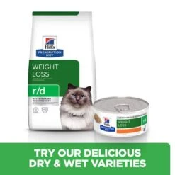 Hill's Prescription Diet Feline R/d Weight Reduction - Chicken 14 Hill's Prescription Diet Feline R/d Weight Reduction - Chicken -Perfect Care Shop pd rd cat bk29689 bk24502m cross sell uk 1