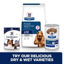 Hill's Prescription Diet Canine Z/d Food Sensitivities 14 Hill's Prescription Diet Canine Z/d Food Sensitivities -Perfect Care Shop pd zd dog bk30873m bk30972 cross sell uk 3