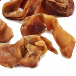 Phil & Sons Pig Ears In Stripes -Perfect Care Shop phil sons naturkausnack schweineohr streifen 1000g 3 1
