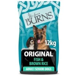 Burns Fish & Brown Rice - Adult & Senior Original -Perfect Care Shop pic original fish 12kg 5