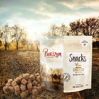 Purizon Cat Snacks Grain-Free Saver Pack 3 X 40g 5 Purizon Cat Snacks Grain-Free Saver Pack 3 X 40g - Image 5