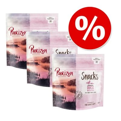 Purizon Cat Snacks Grain-Free Saver Pack 3 X 40g 1 Purizon Cat Snacks Grain-Free Saver Pack 3 X 40g