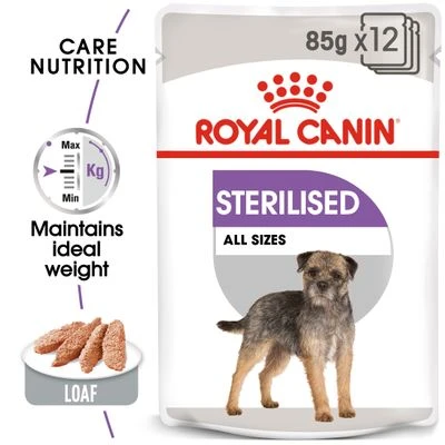 Royal Canin Sterilised Mousse 1 Royal Canin Sterilised Mousse