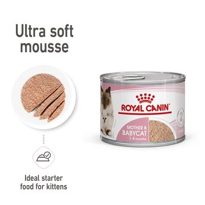 Royal Canin Mother & Babycat Ultra Soft Mousse 1 Royal Canin Mother & Babycat Ultra Soft Mousse