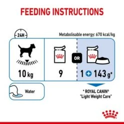 Royal Canin Light Weight Care Mousse -Perfect Care Shop rc spt wet lightweightallsize page 7 5