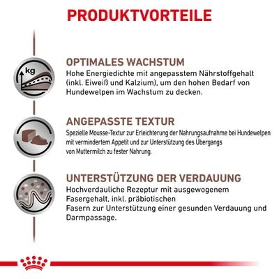 Royal Canin Veterinary Puppy Gastrointestinal Mousse 2 Royal Canin Veterinary Puppy Gastrointestinal Mousse - Image 2