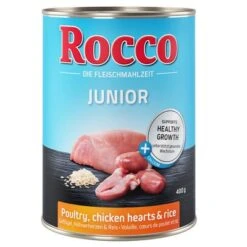 Rocco Junior Saver Pack 12 X 400g -Perfect Care Shop rocco junior poultry 400g 1000x1000 8