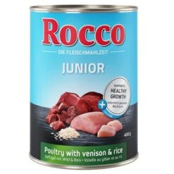 Rocco Junior Saver Pack 12 X 400g -Perfect Care Shop rocco junior poultryvenicon 400g 1000x1000 5