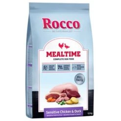 Rocco Mealtime Economy Pack 2 X 12kg 14 Rocco Mealtime Economy Pack 2 X 12kg -Perfect Care Shop rocco mealtime sensitive chicken 12kg 1000x1000 6