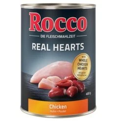Rocco Real Hearts 6 X 400g -Perfect Care Shop rocco realheart chicken 400g 1000x1000 2