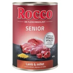Rocco Senior Saver Pack 12 X 400g -Perfect Care Shop rocco senior lamb 400g 1000x1000 7