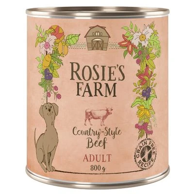 24 X 800g Rosie's Farm Adult Wet Dog Food – 20 + 4 Free!* 2 24 X 800g Rosie's Farm Adult Wet Dog Food – 20 + 4 Free!* - Image 2
