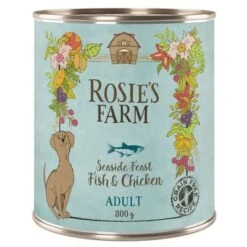 Rosie's Farm Saver Pack 24 X 800g -Perfect Care Shop rosie sfarm adult fishchicken 800g 1000x1000 8