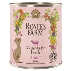 24 X 800g Rosie's Farm Adult Wet Dog Food – 20 + 4 Free!* 11 24 X 800g Rosie's Farm Adult Wet Dog Food – 20 + 4 Free!* -Perfect Care Shop rosie sfarm adult lamb 800g 1000x1000 6 1