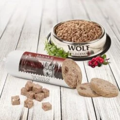 Wolf Of Wilderness Adult "The Taste Of" Sausage 6 X 400g -Perfect Care Shop sausageboard canada 8