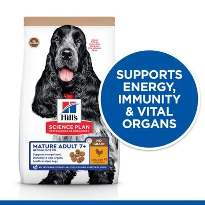 Hill's Science Plan Hill’s Science Plan Mature Adult 7+ No Grain With Chicken 2 Hill's Science Plan Hill’s Science Plan Mature Adult 7+ No Grain With Chicken - Image 2