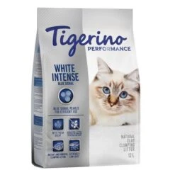 Tigerino Performance Cat Litter - Special Price!* -Perfect Care Shop tigerino performance whiteintense 12kg 1000x1000 3