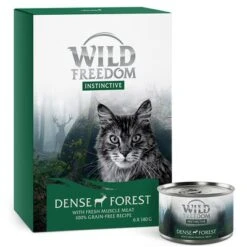 Wild Freedom Instinctive 6 X 140g 12 Wild Freedom Instinctive 6 X 140g -Perfect Care Shop wildfreedom instinctive denseforest boxcan 140g 1000x1000 7