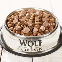 Wolf Of Wilderness Adult "The Taste Of" Sausage 6 X 400g -Perfect Care Shop wolf of wilderness wurst napf 2 web 2 3