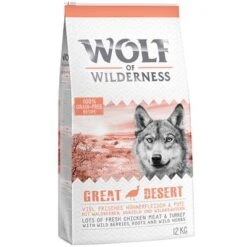 2 X 12kg Wolf Of Wilderness Dry Dog Food - Special Price!* -Perfect Care Shop wow classic greatdesert 12kg 1000px rgb 7