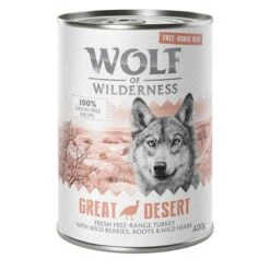 Wolf Of Wilderness Free-Range Mixed Packs -Perfect Care Shop wow freerange greatdesert 400g 1000x1000 6 1