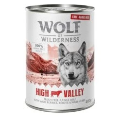 Wolf Of Wilderness Free-Range Mixed Packs -Perfect Care Shop wow freerange highvalley 400g 1000x1000 7 2
