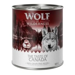 24 X 800g Wolf Of Wilderness Wet Dog Food – Special Price!* -Perfect Care Shop wow tasteof canada 800g 1000x1000 7