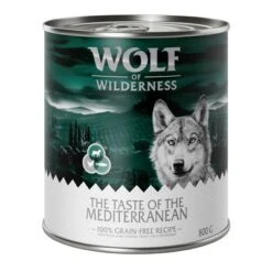 24 X 800g Wolf Of Wilderness Wet Dog Food – Special Price!* -Perfect Care Shop wow tasteof mediterranean 800g 1000x1000 4