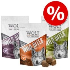 Wolf Of Wilderness Wild Bites Dog Snacks Mixed Pack