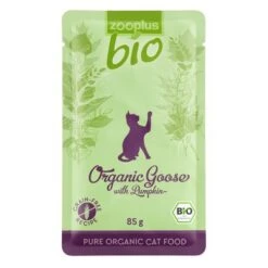 Zooplus Bio Organic Adult Saver Pack 24 X 85g -Perfect Care Shop zooplus bio organicgoose 85g 1000x1000 4